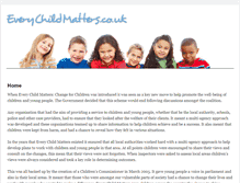 Tablet Screenshot of everychildmatters.co.uk